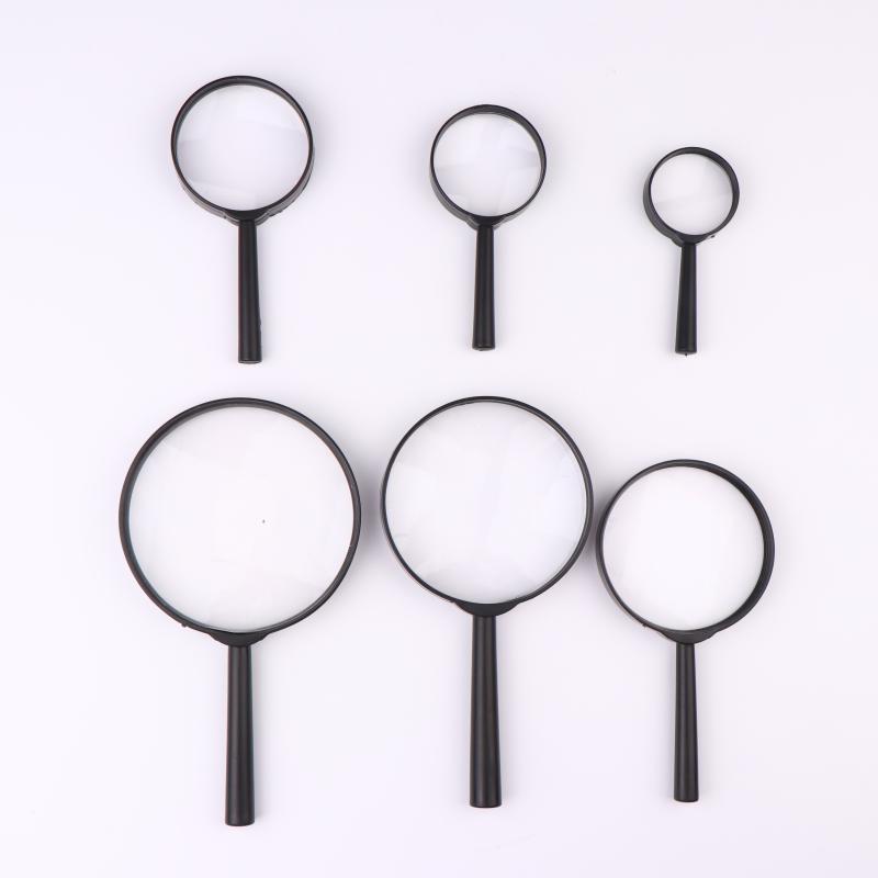 1 Piece Reading Glass Lens Magnifier 40/50/60/75/90/100Mm Hand Held 5X Magnifying Loupe