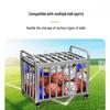 Stainless Steel Multi-Sport Ball Storage Cart