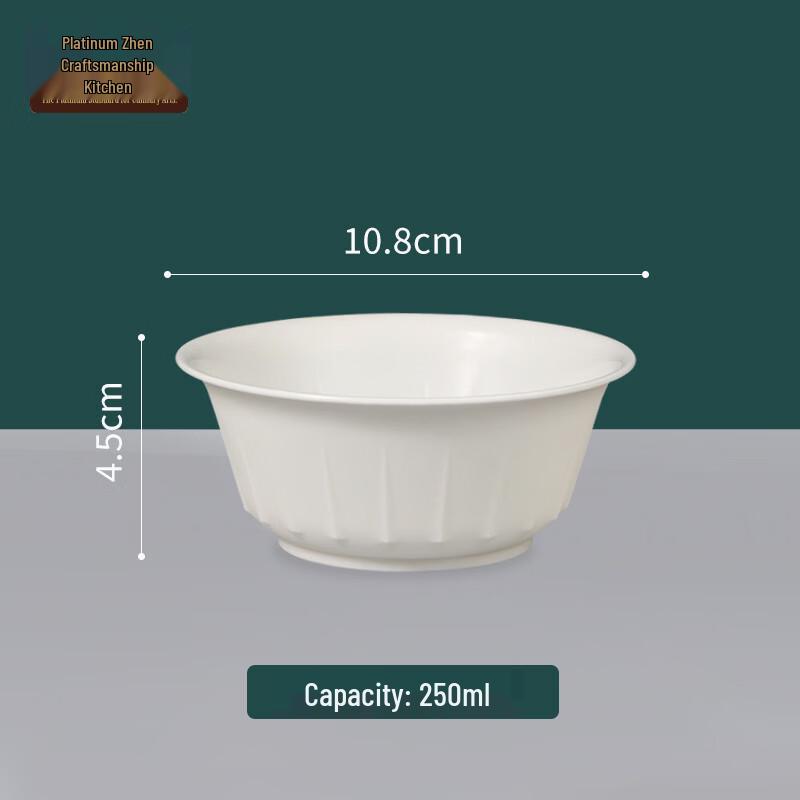 Disposable Food-Grade Rice Husk Bowls