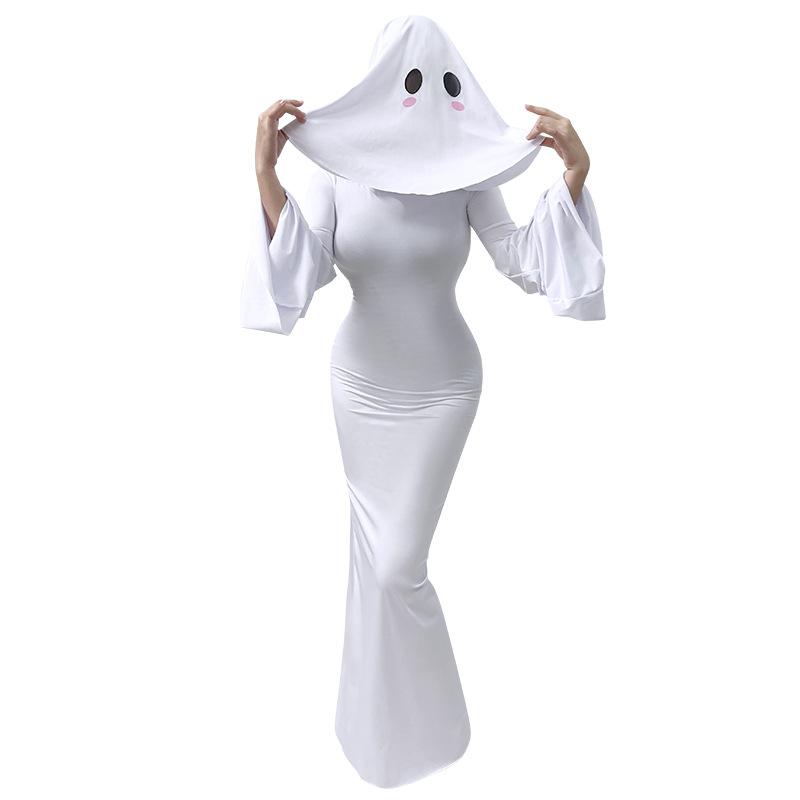 Ghost girl Mrs. Xingzi has the same cute ghost dress for women's Halloween stage play clothes