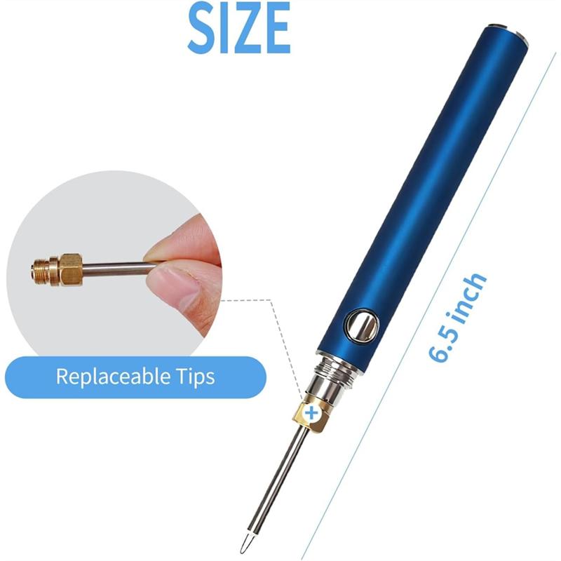 For Finishing Threads Ends Rechargeable Thread Zapper Tool Replaceable Tip For Craft Beading,Embroidery Leather Sewing