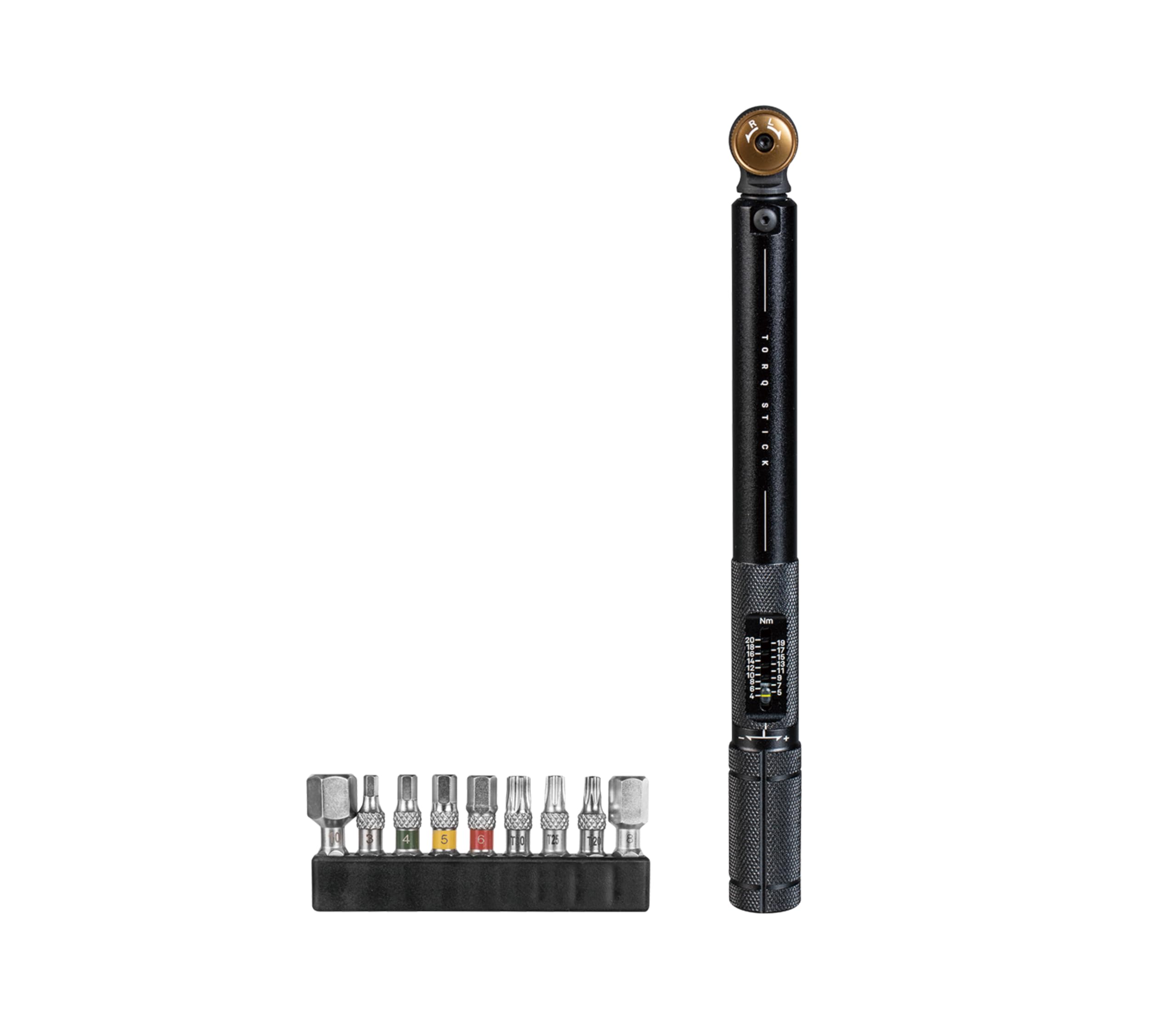 

Topeak Динамометрический ключ TOPEAK 4-20 Нм чёрный