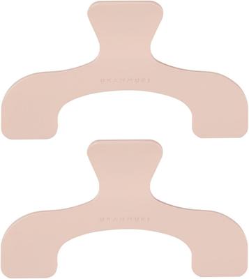 Sunstarstationery Set van 2 Clips Ukamuri Clip Perzik Beige N3623335
