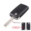 2 Buttons Flip Folding Key Case Blank Shell For Peugeot 107 207 307 307S 308 407 607 VA2/HU83 Blade