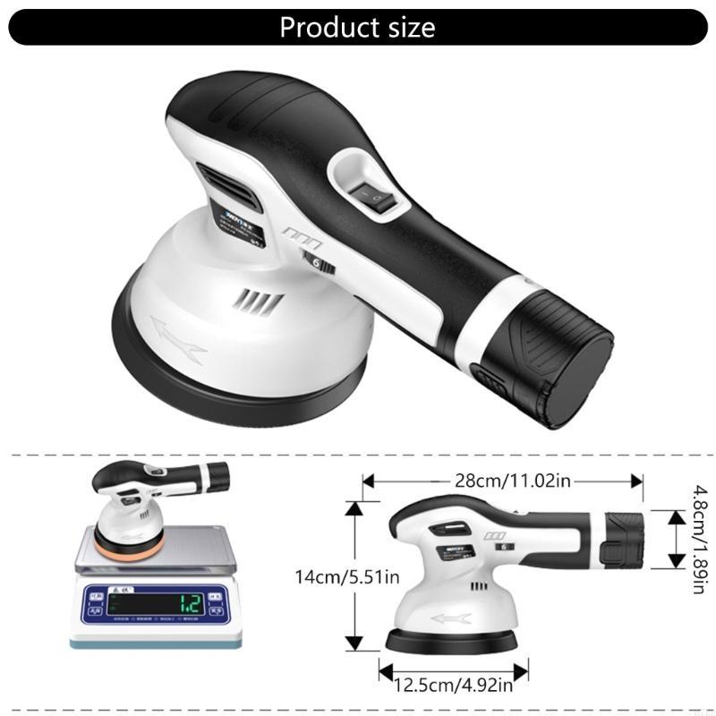 H7EE Electric Polishing Machine Cordless Battery Powered Polisher Mini Automotive