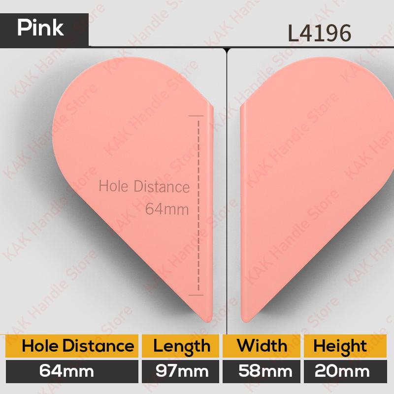 KAK 2 Pack Bear Head Furniture Handle for Kids Rooms Colorful Cabinet Handle and Drawer Knobs Decorative Door Hardware Fittings