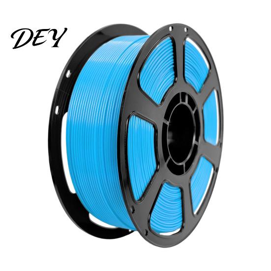 No Clog 3D Printer Filament PETG Filament, 1.75mm Weather-Resistant High Toughness Low Shrinkage Printing Accessories for DIY Projects, Models