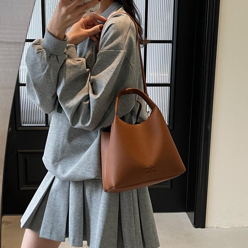 Tasche mit großem Fassungsvermögen Damentasche Neue Mode Schulter Messenger Weiche Tasche