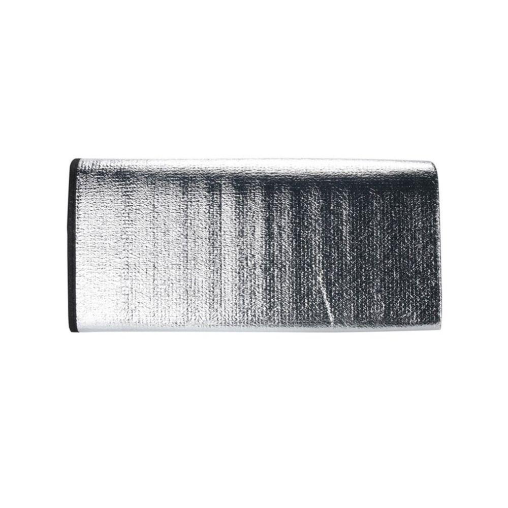 

Camping Pad Sleeping Aluminum Picnic Waterproof EVA Mattress Outdoor Mat серебряный