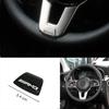 Car Emblem Steering Wheel Sticker Decoration Accessories For Mercedes Benz AMG Brabus Maybach W204 GLC CLA W205 W203 W206 W108 UYE6