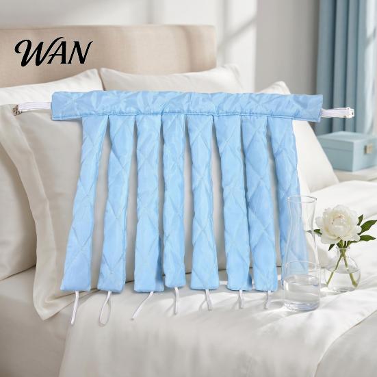 Gentle Hair Curling Rod No Heat Headband with Adjustable Strap Eight Claw Overnight Soft Sponge Curl Sleeping Curler Long Curls Roller Styling Tool