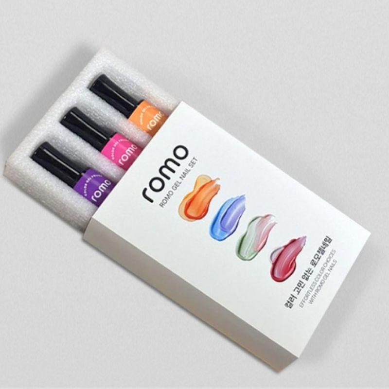 Набор гель-лаков ROMO 6 цветов Коллекция Pure Syrup 30 мл