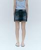 Rest And Recreation Denim Mini Skirt_Black