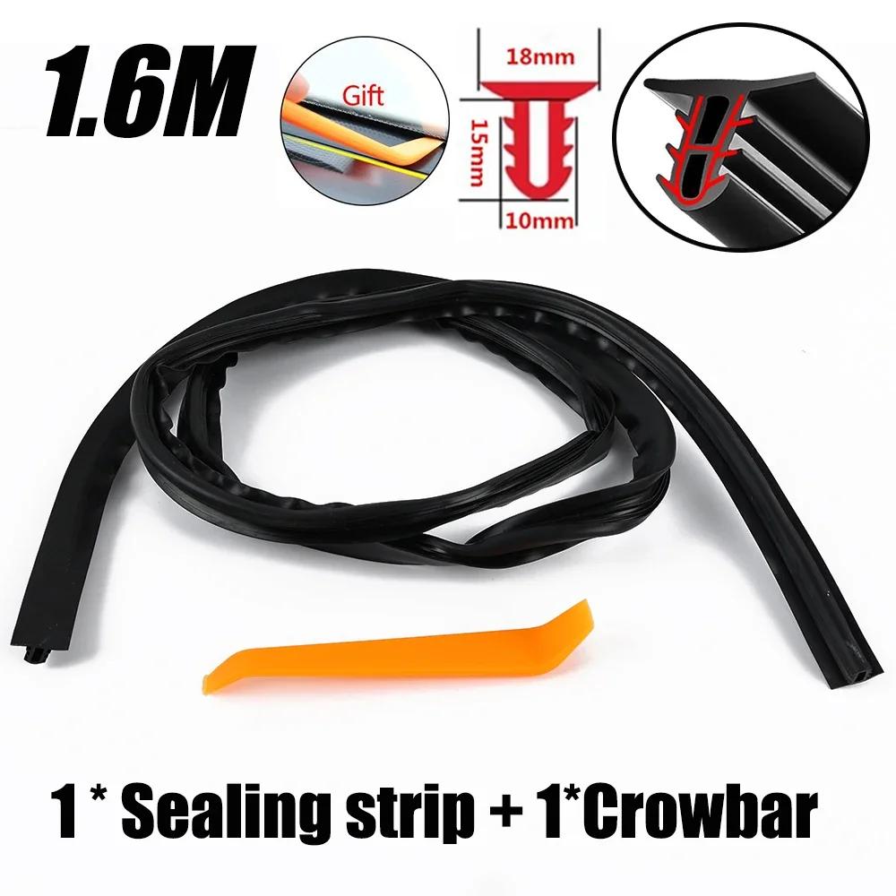 1.6/2/5M Auto Gummidichtungsstreifen Automatische Stoßstange Scheinwerfer Seitenschweller Kotflügelspalt Stoßdämpfender wasserdichter EPDM-Dichtungsstreifen