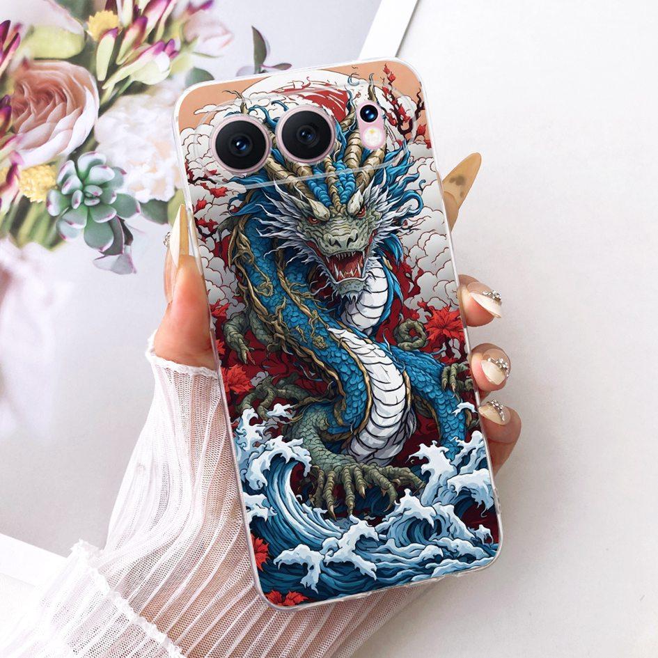 6.55" For Honor 500 5G Case Fashion Flower Bowknot Soft Slim Silicone Phone Cover For Honor 500 Pro Funda MEY-AN00 Honor500 Capa