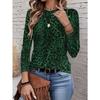 3D Printed T-Shirt Woman Cool Pattern Tees Spring Autumn Oversized T Shirts O-Neck Tops Long Sleeve Streetwear