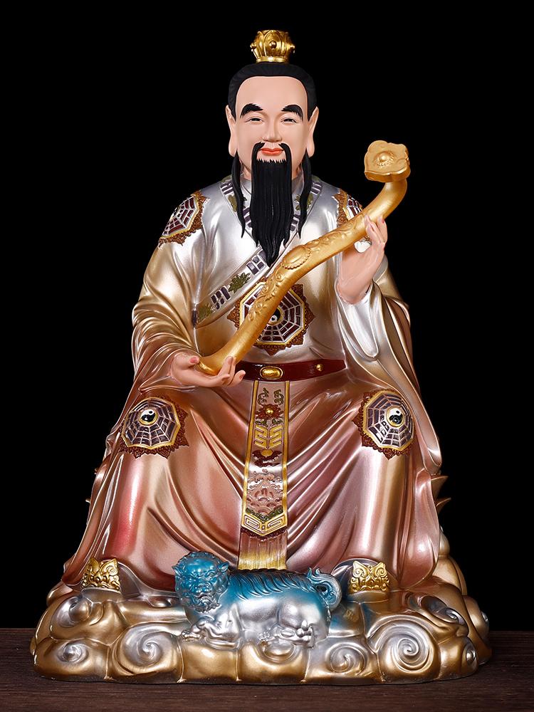 Home Furnishings Tai Shang Lao Jun Yuan Shi Tian Zun Ling Bao Tian Zun Shen Xiang Home Offerings of Buddha Statues Resin Crafts