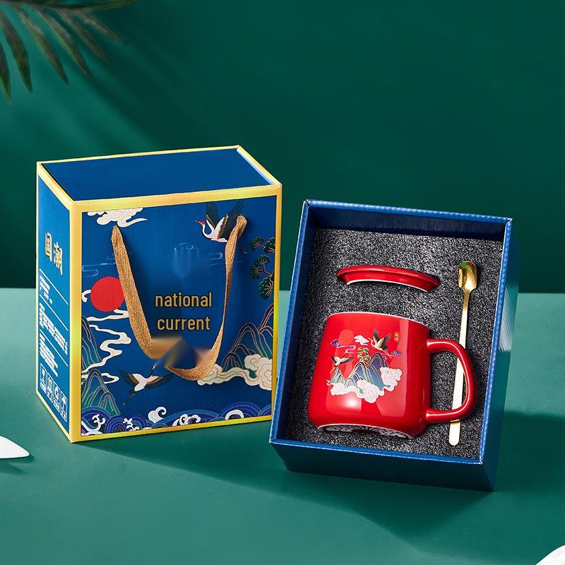 55° Temperature-Regulating Ceramic Coffee Mug Gift Set