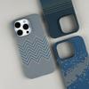 Kevlar Magnetic Case for iPhone 17 Pro Max - Sunset Mountains Design, Thin, Lightweight, Anti-drop