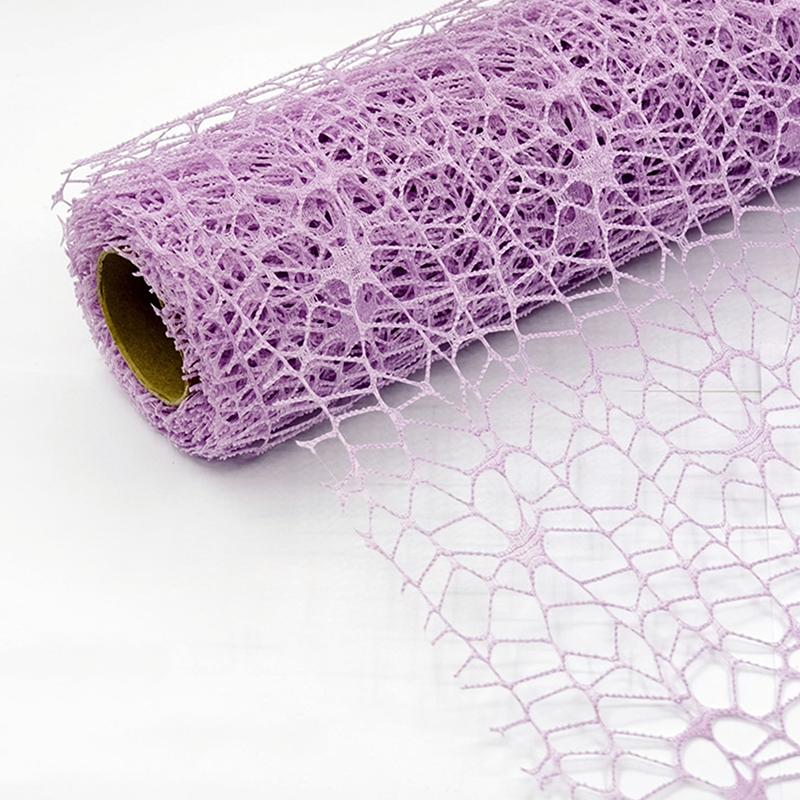 50Cm*4.5M Flower Wrapping Mesh Gauze Bouquet Wrapping Lace Jacquard Net Flower Pattern Mesh Florist Floral Wrapping Paper