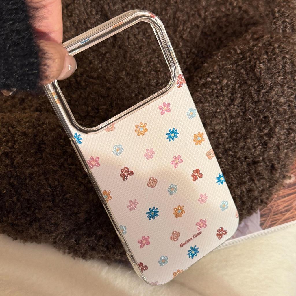 Shimmering Autumn Flower Phone Case for iPhone 17 and iPhone 17 Pro Max