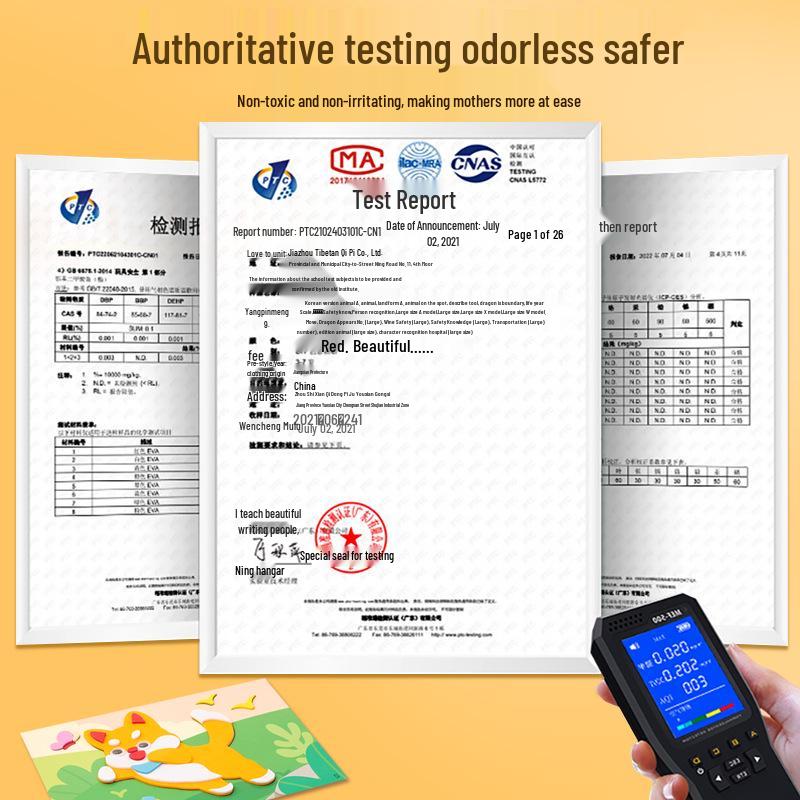 3D DIY EVA Aufkleber Malset für Mädchen - Pädagogisches handgemachtes Spielzeug für den Kindergarten