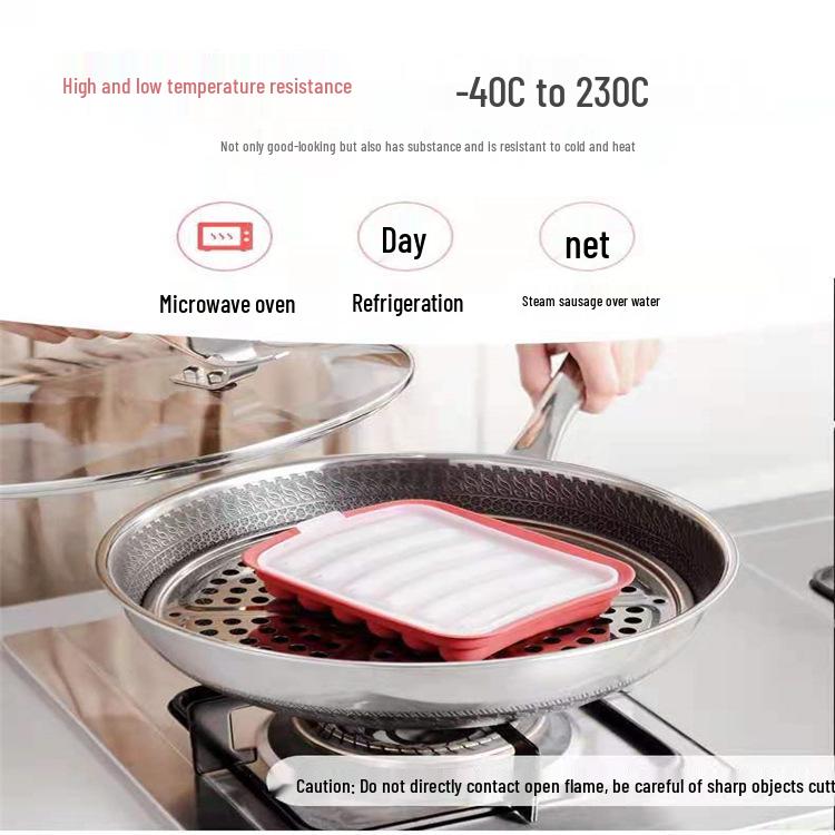 Silicone DIY Mold for Sausages, Hot Dogs, and Ham