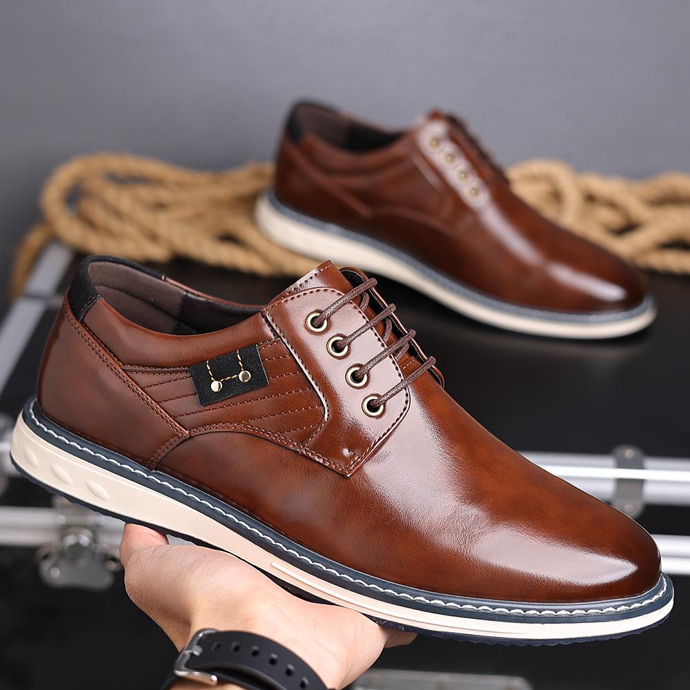 Fashion Professional Dress Shoes Men Fashion Leather Oxford Shoes Classic Sneakers New Arrival Man Casual Footwear Business Formal Shoes