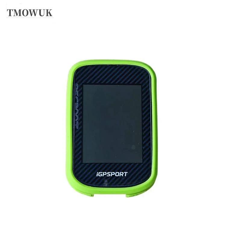 For IGPSPORT BSC200S BSC300T Silicone Protective Cover Bicycle Computer Screen Film Protective Case Anti-fall Scratch Resistant