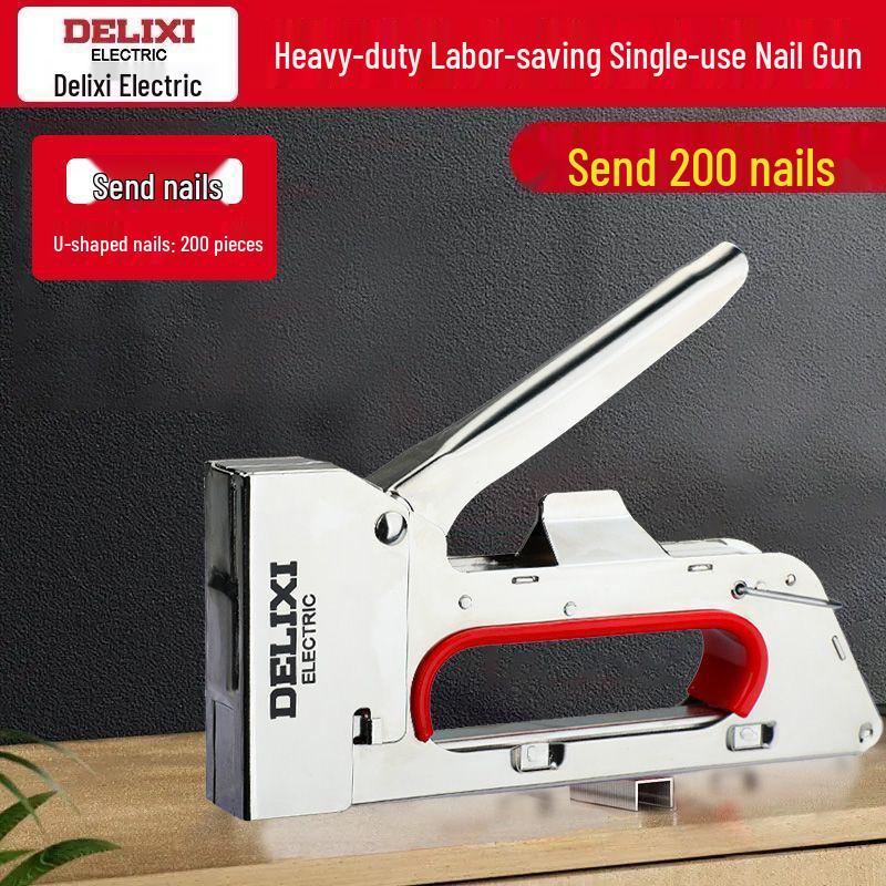 

Ручной степлер и гвоздезабивной пистолет для деревообработки, декора, шкафов, фоторамок и мебели.