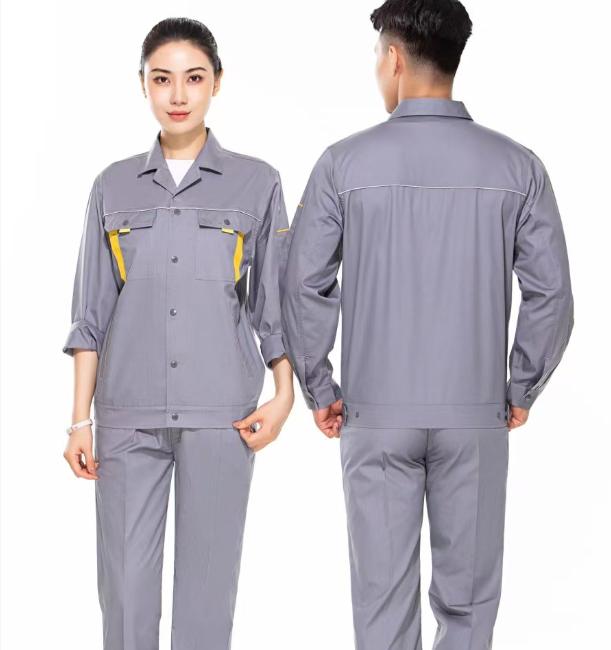 Reflective Safety Breathable Long Sleeve FR Nylon Cotton Flame Retardant Welding Work Uniforms for Construction Unisex