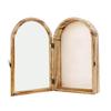 DIY Wooden Photo Frame Artificial Bouquent Wedding Souvenirs Display Oval Frame Picture Holder Home