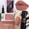 Hong Kong Style 202 Milk Brown Lipstick Female Student Full Matte 201 Chestnut Soil Color Series Waterproof No Stain on Cup Non-Decolorizing