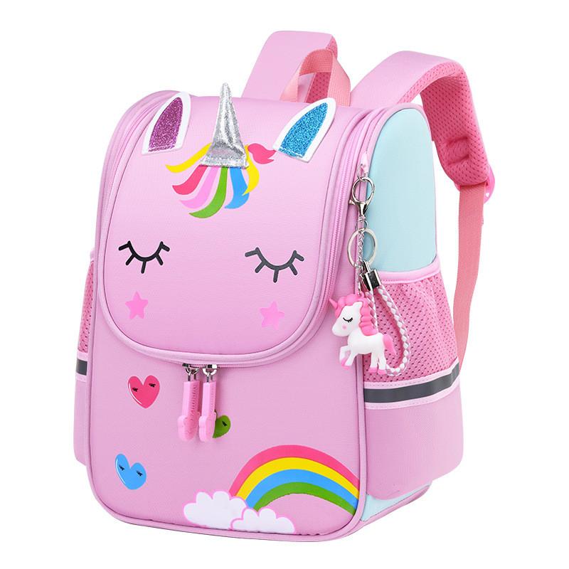 Sesame Baby Cartoon Space Backpack For Kids With Lightweight Oxford Material For School Use