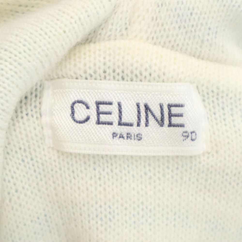 Celine Made In Japan Overall Handle Long Sleeve Poncho 90 Light Blue Kid's Used