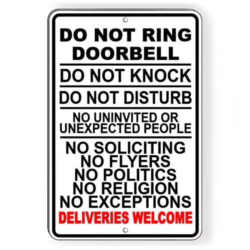 Decorative Metal Wall Art Sign 20x30cm