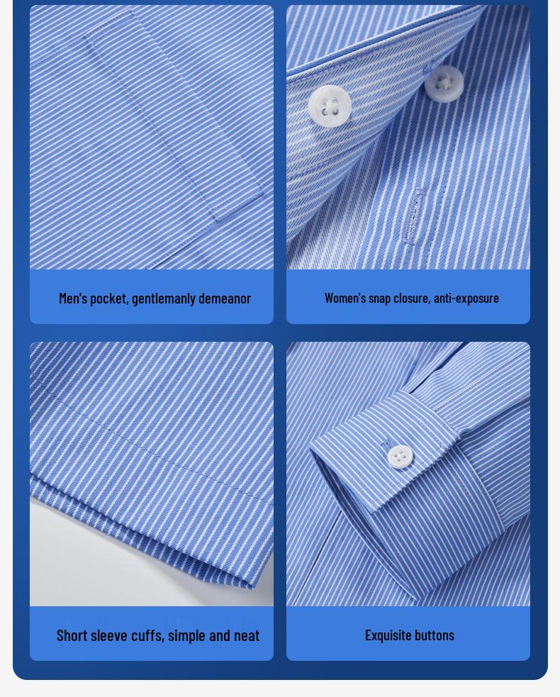 Unisex Short-Sleeve Summer Workwear Set with Logo Embroidery