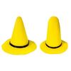 Halloween Witch Hat for Adult Kids Wizard Hat RolePlaying Pointed Hat Theme Party Family Gathering Hat Headpiece