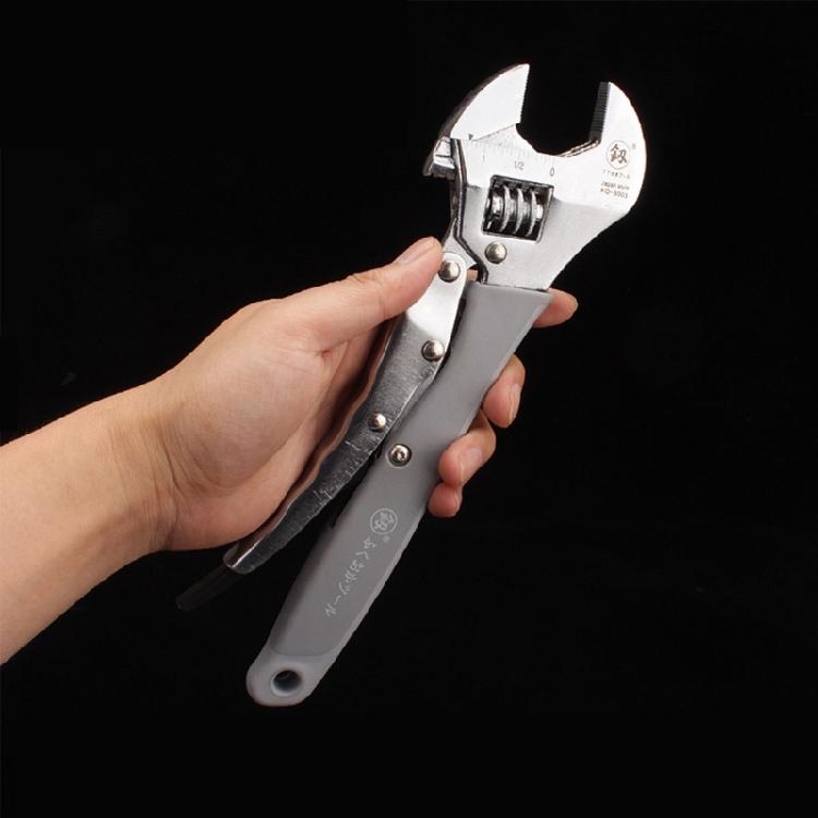 Large Opening Adjustable Spanner Monkey Wrench Adjustable Angle Slide Wrench