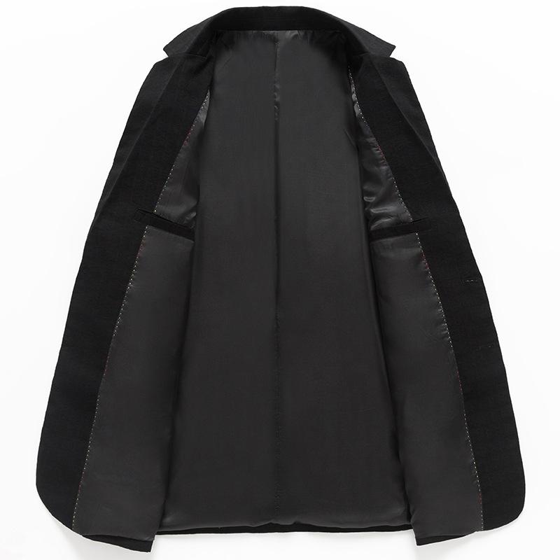 Suit Men's Spring and Autumn Business Men's Clothing Non-ironing Slim Fit Light Single Western Top Casual Suit Jacket