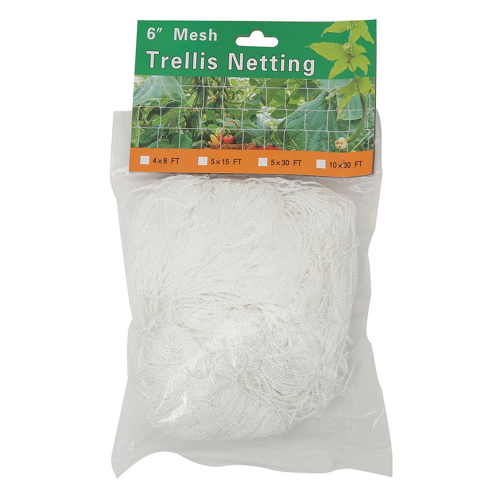 Trellis Netting 5x30ft Planting Climbing Net Multi Use Plant Support Vine Climbing Hydroponics Garden Net for Garden
