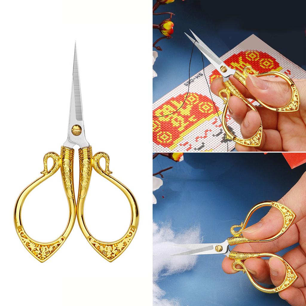 Fabric Scissors Sewing Scissors Embroidery Scissors Small Dressmaking Scissors for Needlework Cutting Fabric Clothing