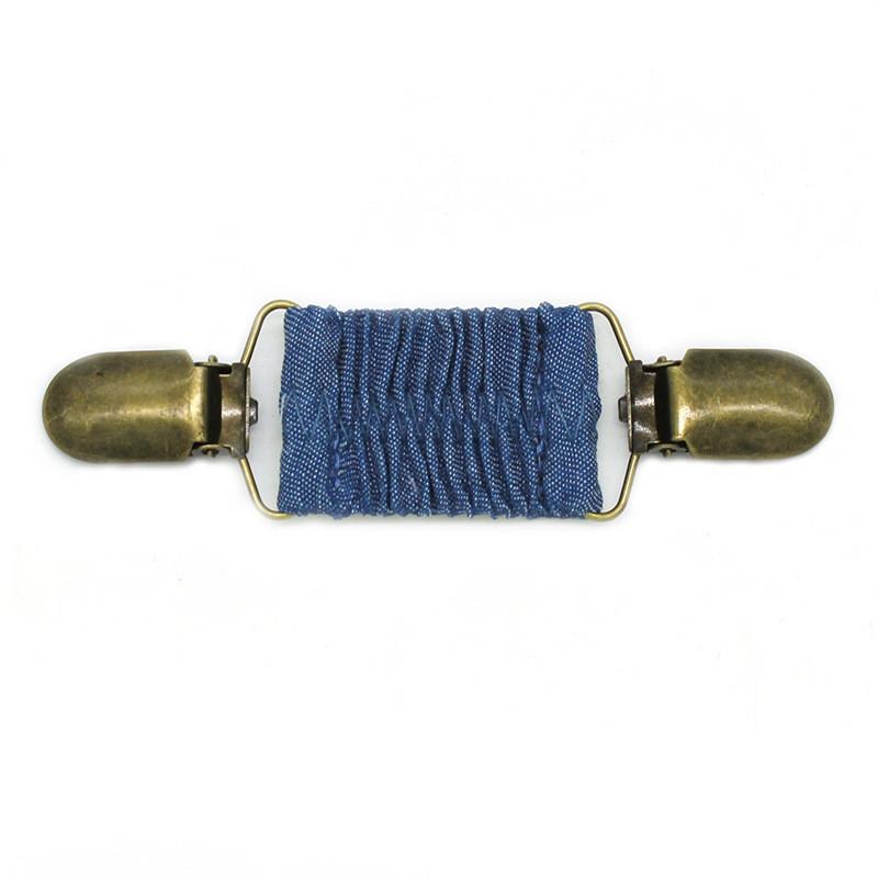 Geometric Style Womens Sweater Clips With Snap Fastener For Stylish Layering