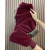 Autumn Winter Corduroy Velvet Padded Pants Women Loose Elastic Waist Harem Pants Fashion High Waist Casual Pants Female