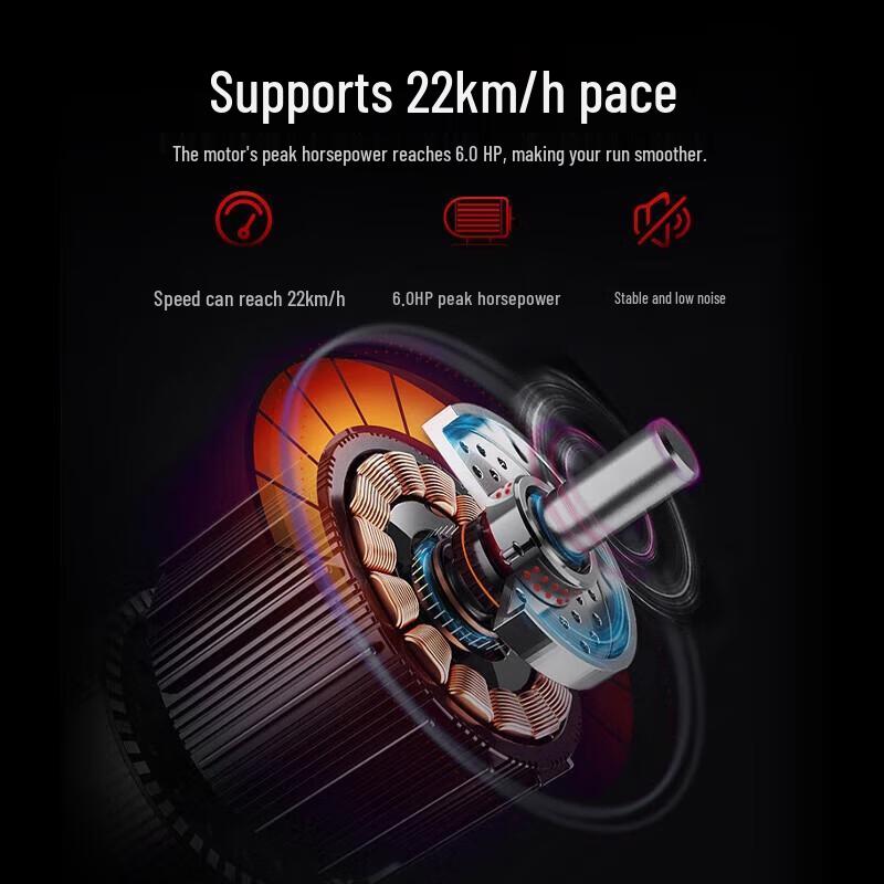 Jieruit XT200 Professional Electric Treadmill CN plug (adapter included)