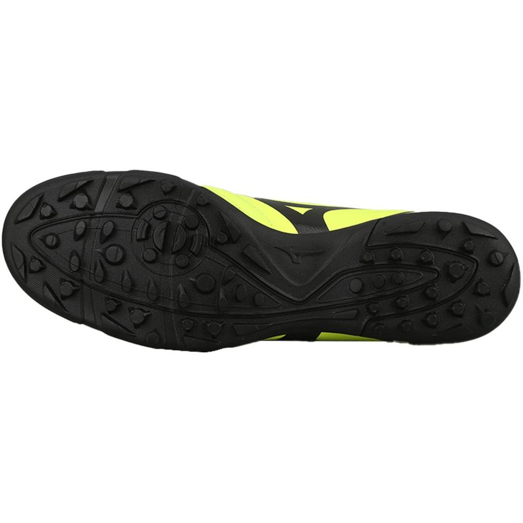 Mizuno Loose Round Head Mid-End AG (Rubber Short Stud) Shock Absorbing Anti-Slip Soccer Shoes Men Soccer Shoes Yellow Black P1GA239312
