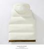 Men's Korean Style Hooded Thickened Cotton Vest for Autumn/Winter - Trendy, Warm Youth Outerwear.
