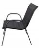 4 x GARTENSTUHL FÜR TERRASSE Balkon GARTEN Sessel Metall Modern Set