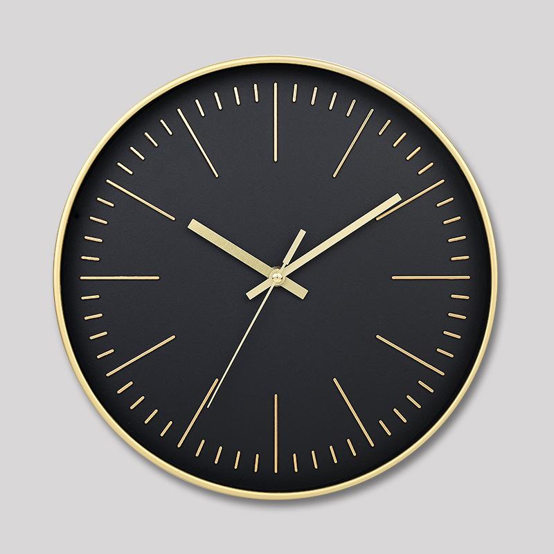 12 Zoll 30CM Leise Wanduhr, Kreativ und Modisch, Dreidimensionale Digitale Minimalistische Uhr für Zuhause Wohnzimmer