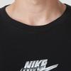 Nike Logo Print Pullover Crew Neck Short Sleeve T-Shirt Men T-Shirts Black FZ5398-010